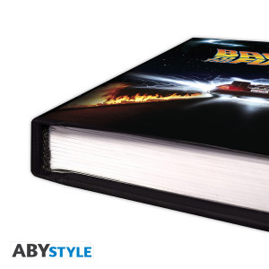 Caderno A5 Back to the Future DeLorean ABYstyle