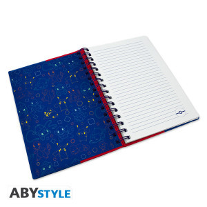 Caderno A5 Espiral Pokémon Blue & Red Partners ABYstyle