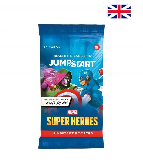 Magic: The Gathering Marvel Super Heroes Jumpstart Booster Box 24 Packs Wizards of the Coast