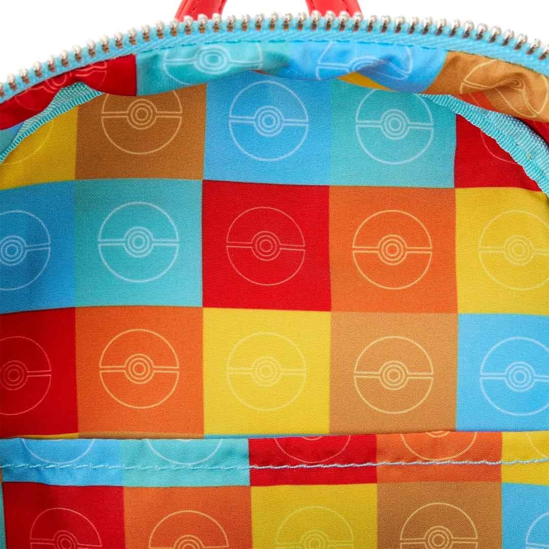 Pokémon Color Block Starters Mini Backpack Loungefly