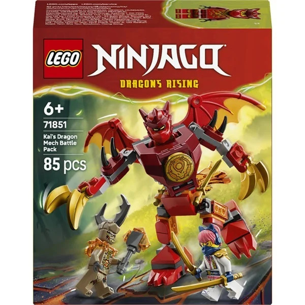LEGO NINJAGO Pack de Combat Robot Dragon de Kai 71851