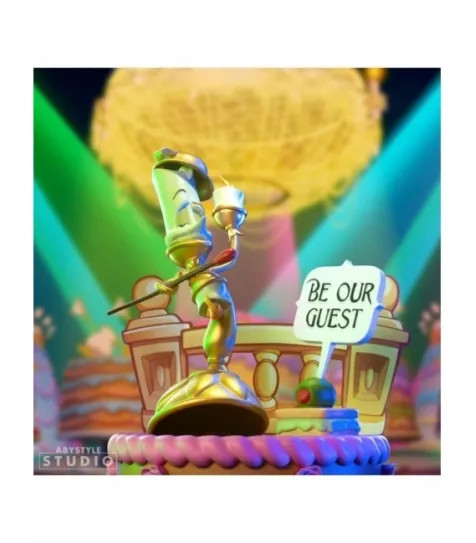 Figura Disney A Bela e o Monstro Lumière Super Figure Collection ABYstyle Studio