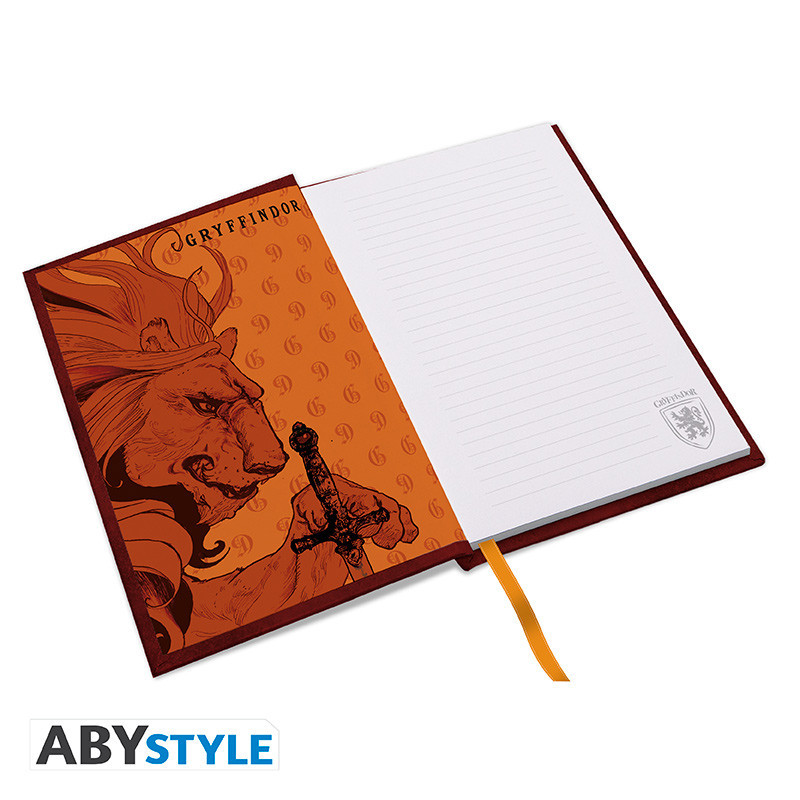 Caderno A5 Harry Potter Gryffindor ABYstyle