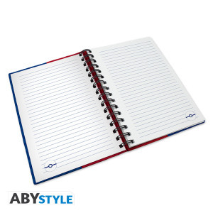 Caderno A5 Espiral Pokémon Blue & Red Partners ABYstyle
