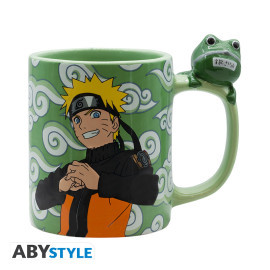 Caneca 3D Naruto Shippuden Naruto & Gama-chan ABYstyle