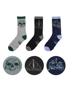Harry Potter Meias 3 Pares Relíquias da Morte Cinereplicas