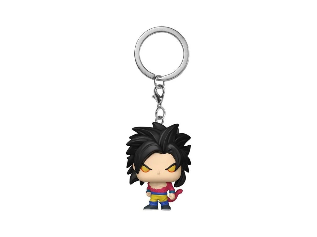 Porta-Chaves Dragon Ball GT Super Saiyan 4 Goku Pocket Pop! Funko