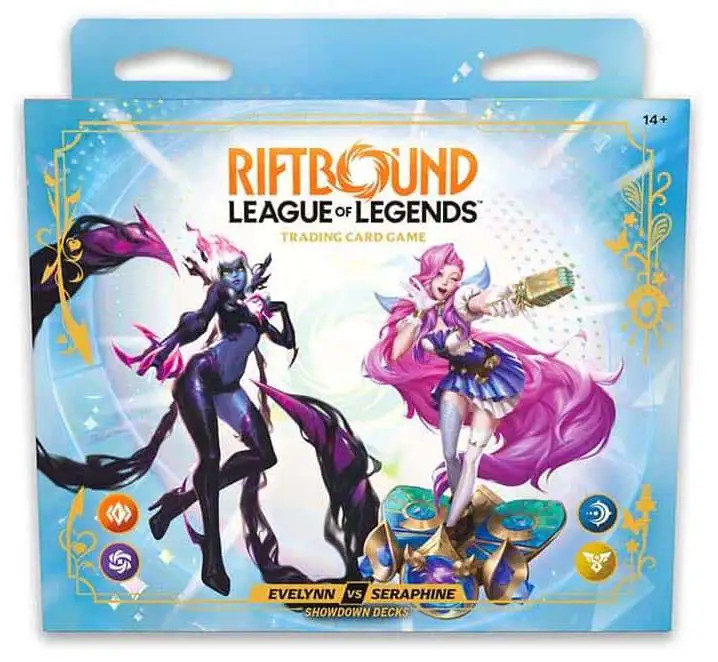 Deck Showdown Riftbound League of Legends Radiance Evelynn vs Seraphine