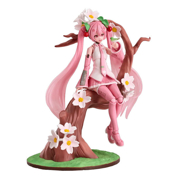 Figura Model Kit Sakura Miku Hatsune Miku Fantastics Series Blokees