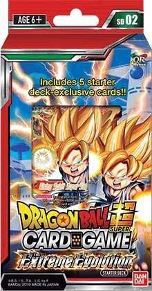 Dragon Ball Super Card Game Starter Deck The Extreme Evolution SD02 Bandai