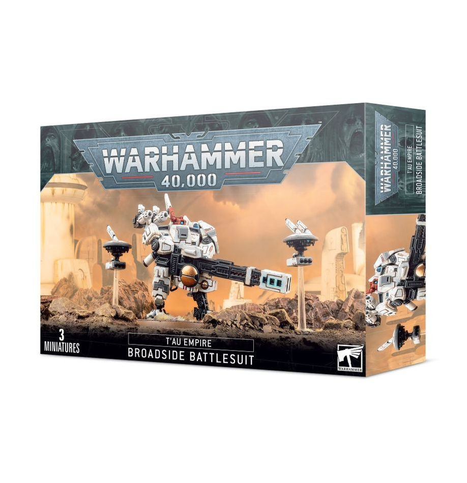 Warhammer 40,000 T'au Empire Broadside Battlesuit Figurines Games Workshop