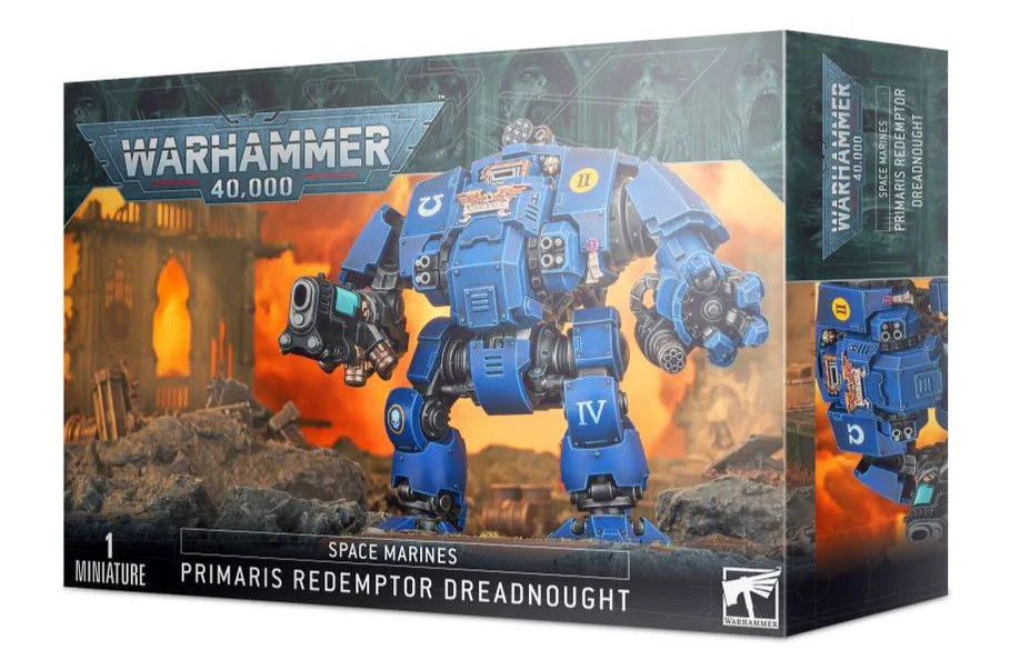 Warhammer 40,000 Redemptor Dreadnought Space Marines Games Workshop