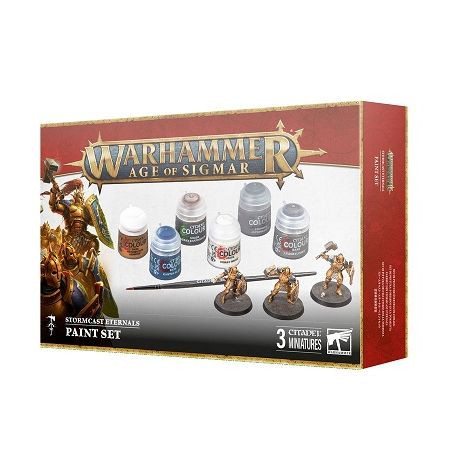 Warhammer Age of Sigmar Set de Peintures Stormcast Eternals Liberators Games Workshop