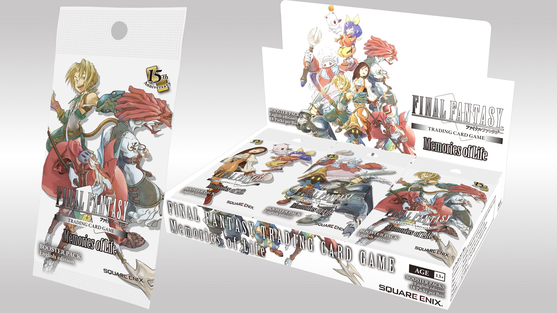 Final Fantasy TCG Booster Box Memories of Life Inglês Square Enix
