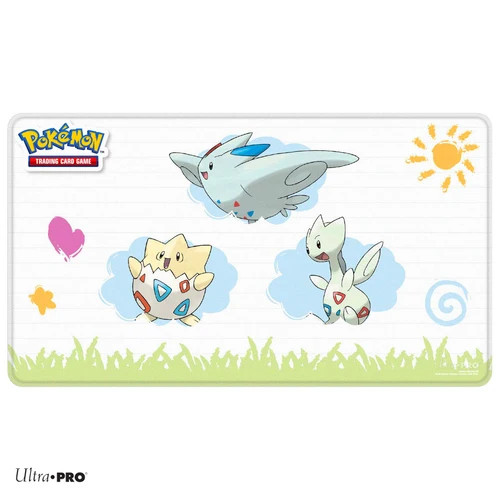 Tapis de jeu Pokémon Togepi Evolutions à bordures cousues Ultra PRO