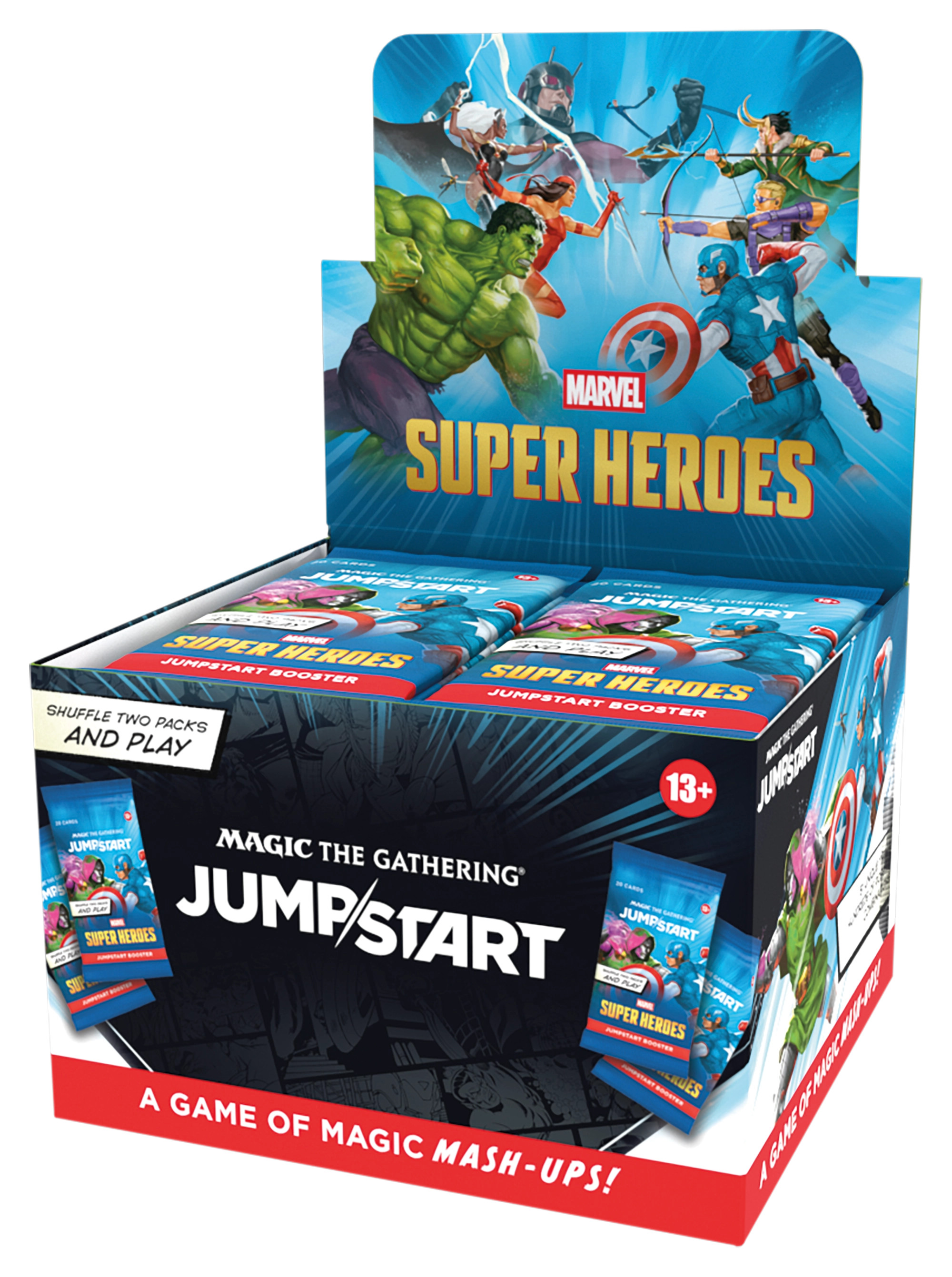 Magic: The Gathering Marvel Super Heroes Jumpstart Booster Box 24 Packs Wizards of the Coast