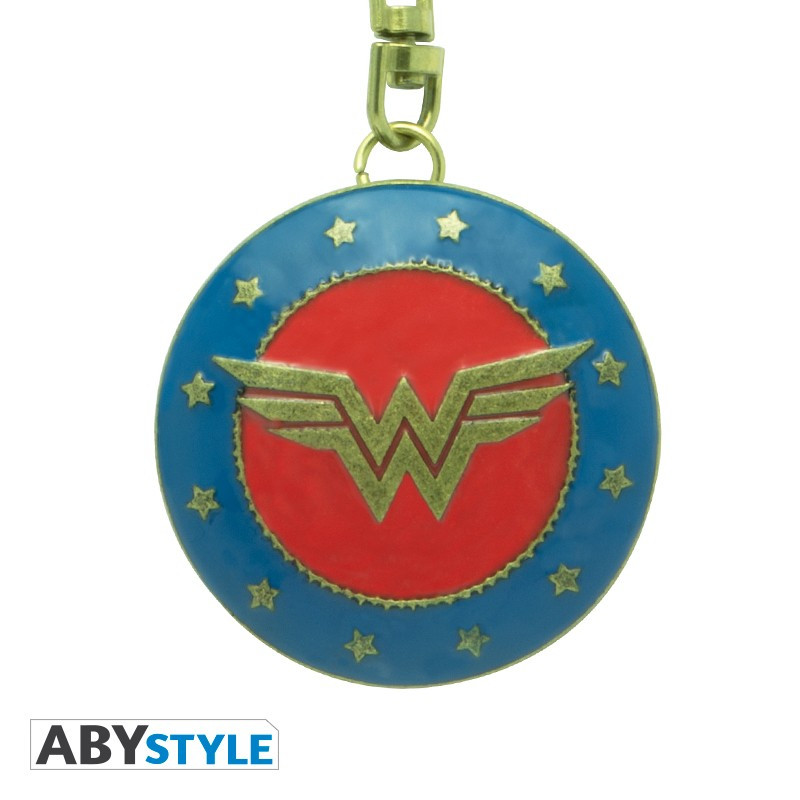 DC Comics Wonder Woman Shield 3D Keychain ABYstyle
