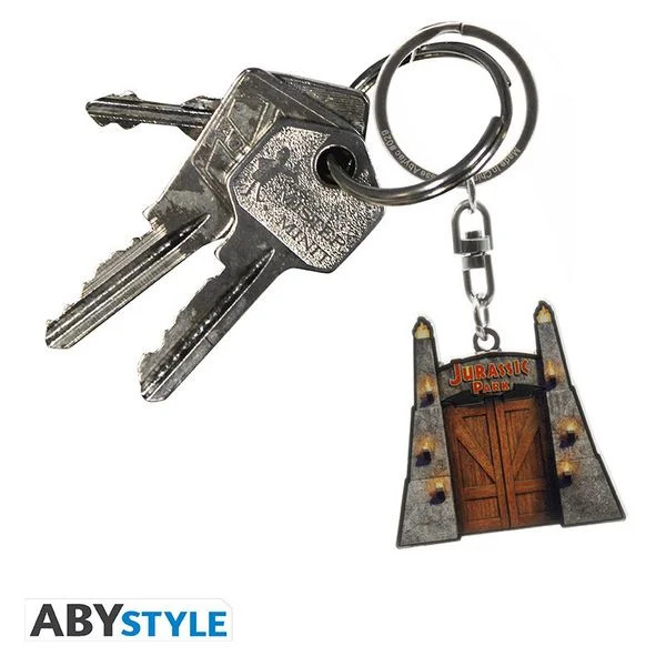 Jurassic Park Gates Keyring ABYstyle