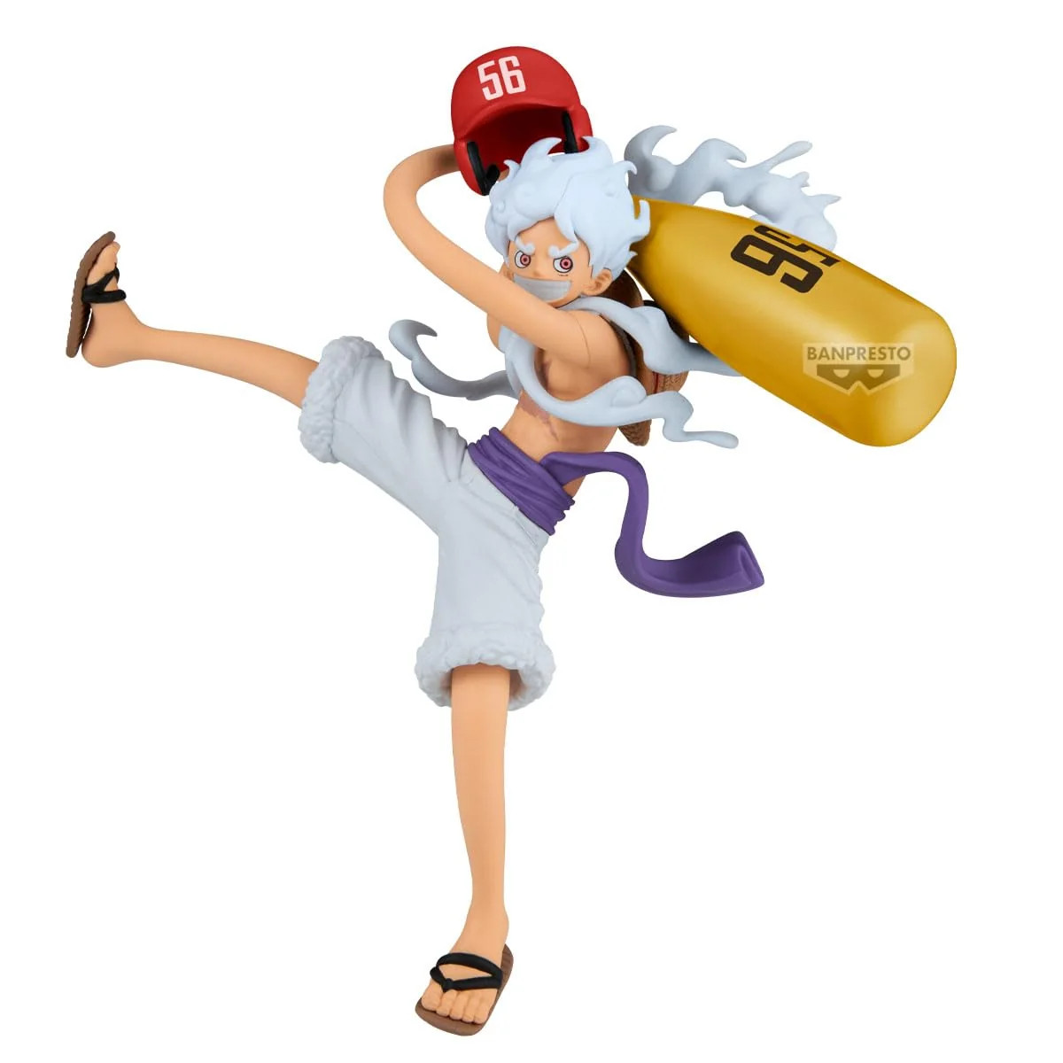 One Piece Figur Monkey D. Luffy Gear 5 II Battle Record Collection Banpresto