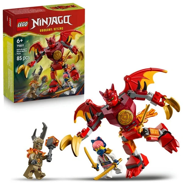 LEGO NINJAGO Pack de Combat Robot Dragon de Kai 71851