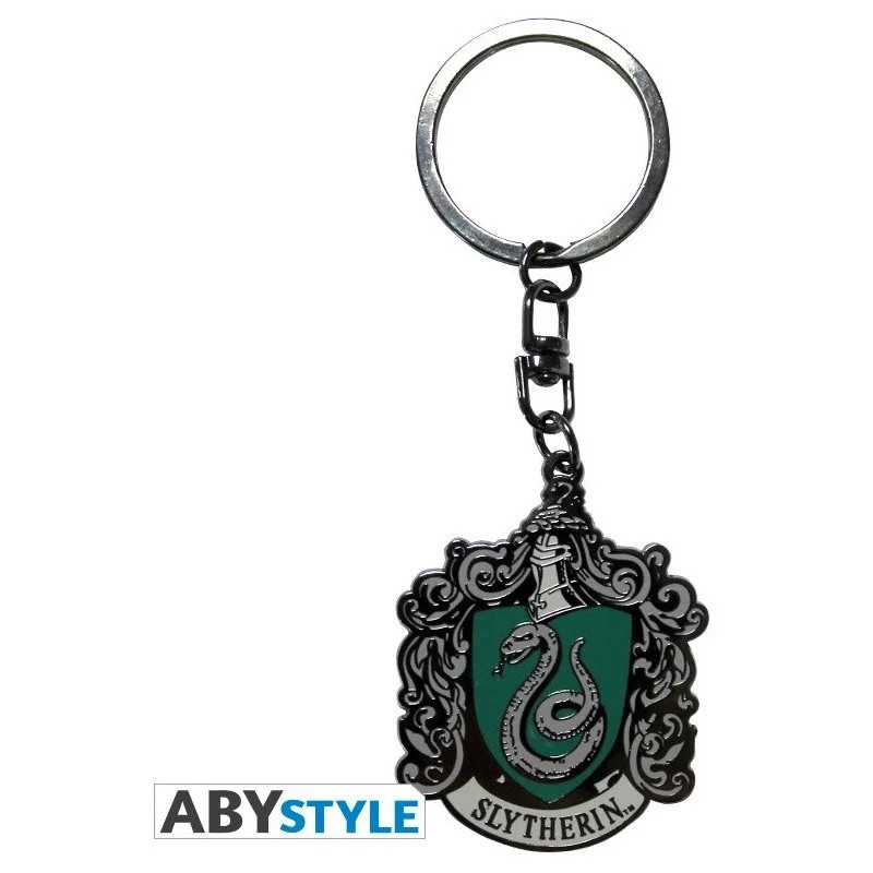 Harry Potter Slytherin Metal Keyring ABYstyle