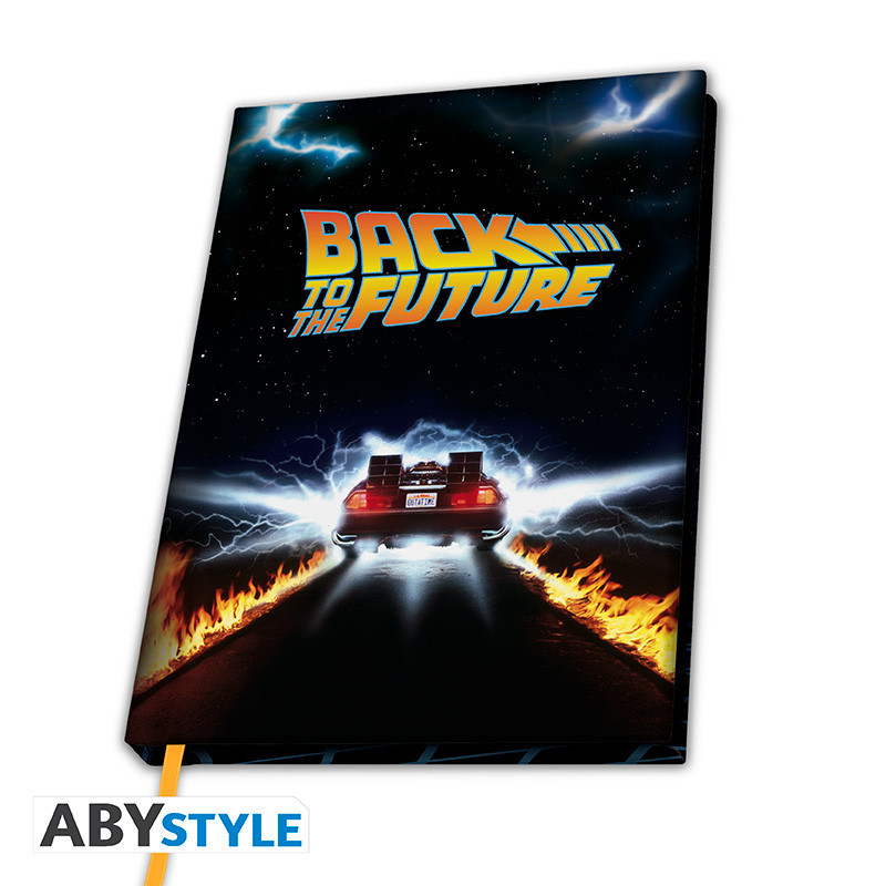 Caderno A5 Back to the Future DeLorean ABYstyle
