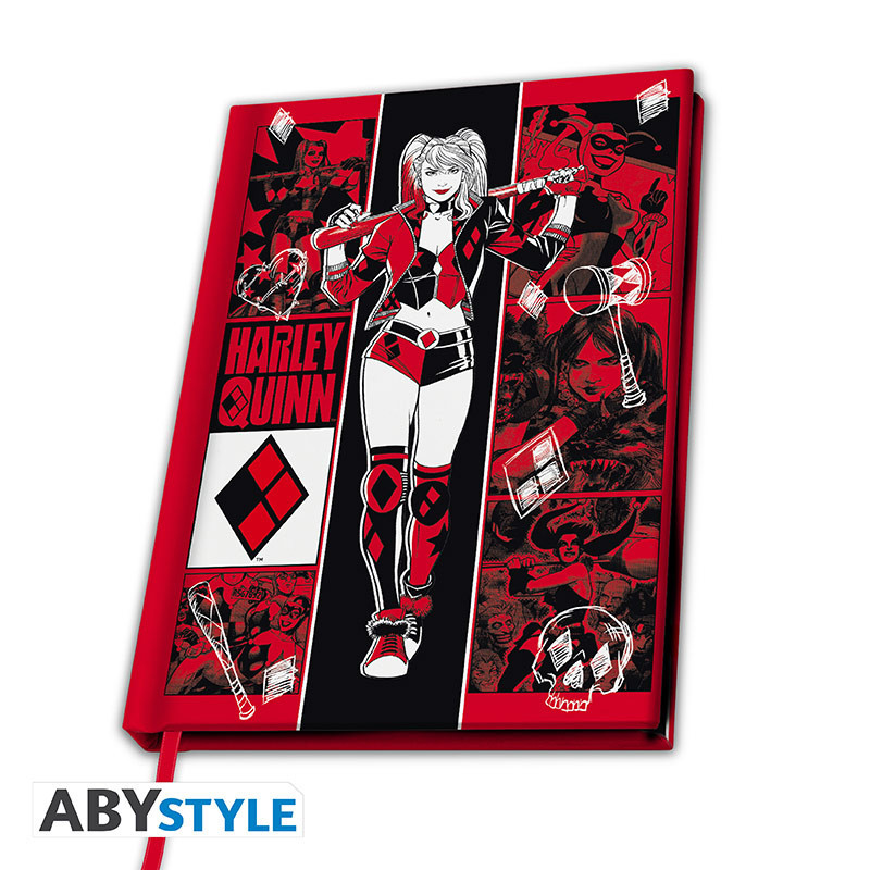 Caderno A5 Harley Quinn DC Comics ABYstyle