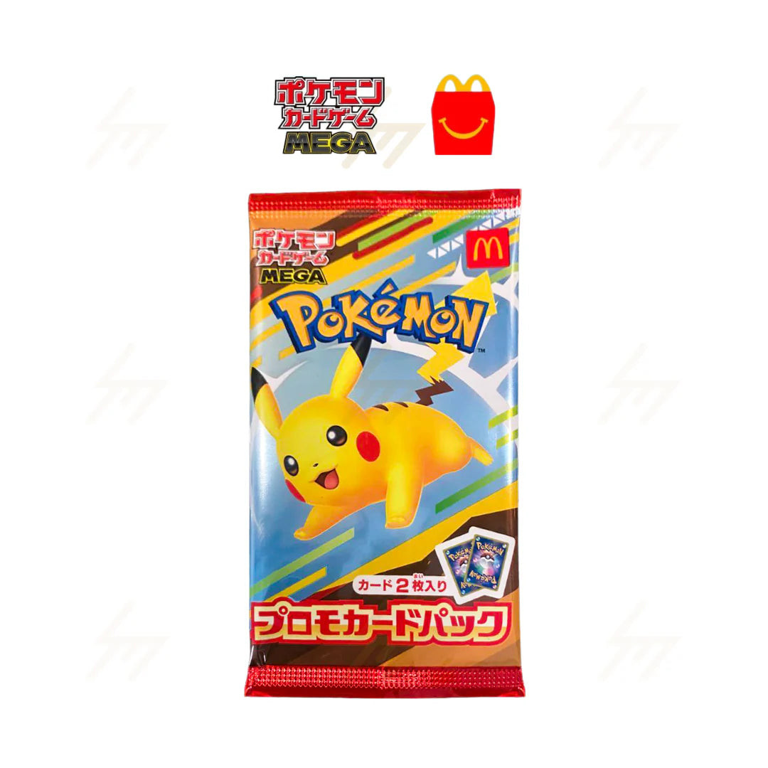 Pokemon TCG: Booster Pack Promocional Pokémon McDonald's Japonês