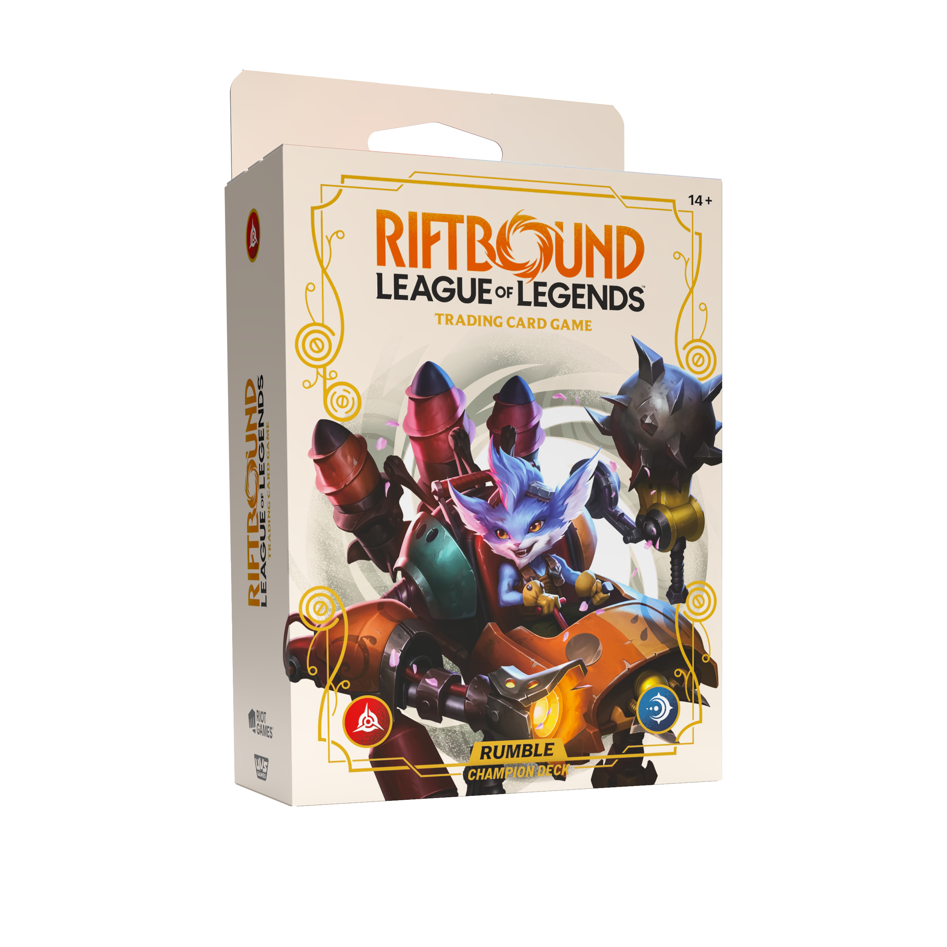 Riftbound: League of Legends TCG - Spiritforged Champion Deck: Rumble Display - EN