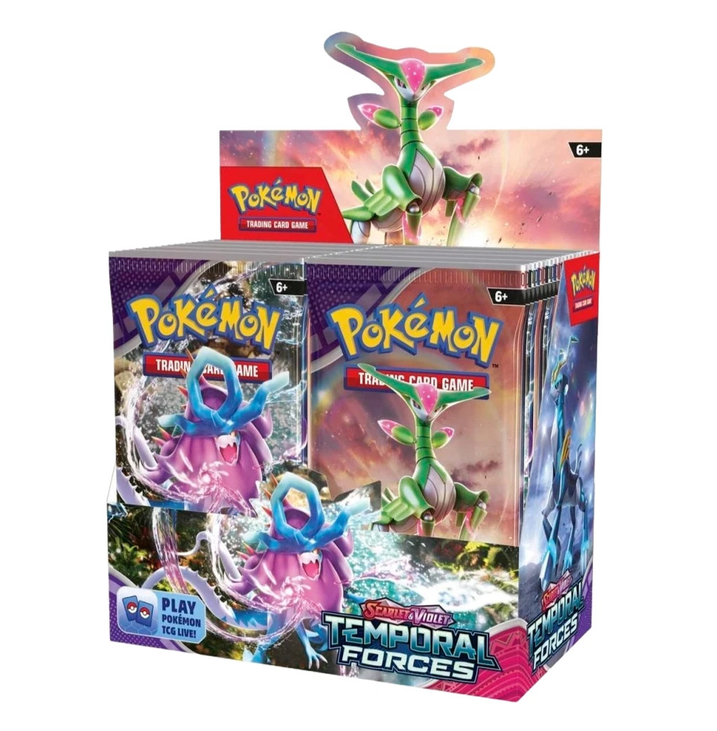 Pokémon TCG – Booster Box Temporal Forces (Scarlet & Violet) (Inglês)