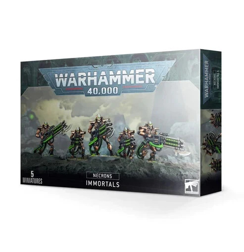 Figurines Warhammer 40,000 Necrons Immortals Games Workshop