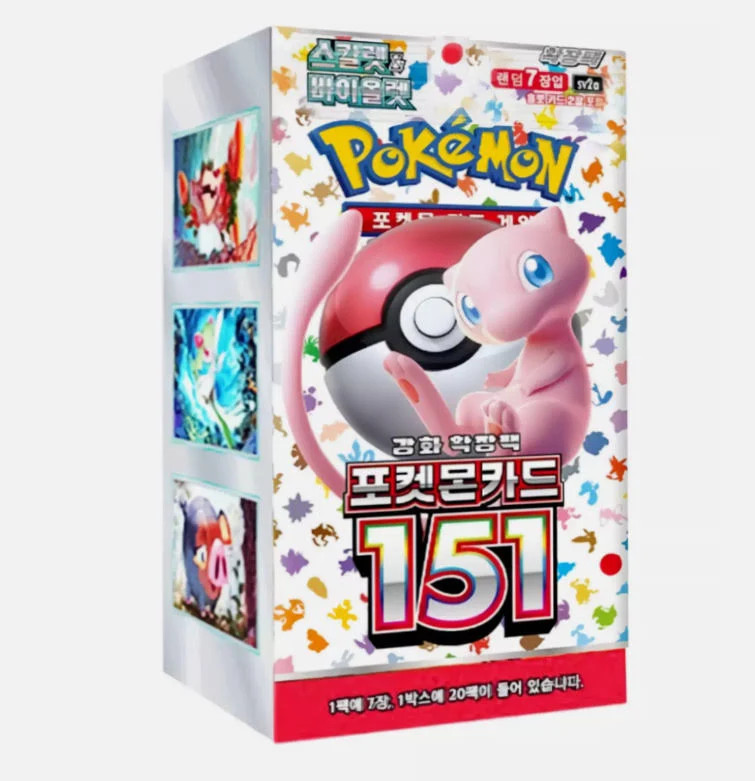 Pokémon TCG: 151 (SV2a) – Booster Box Coreano (KOR)
