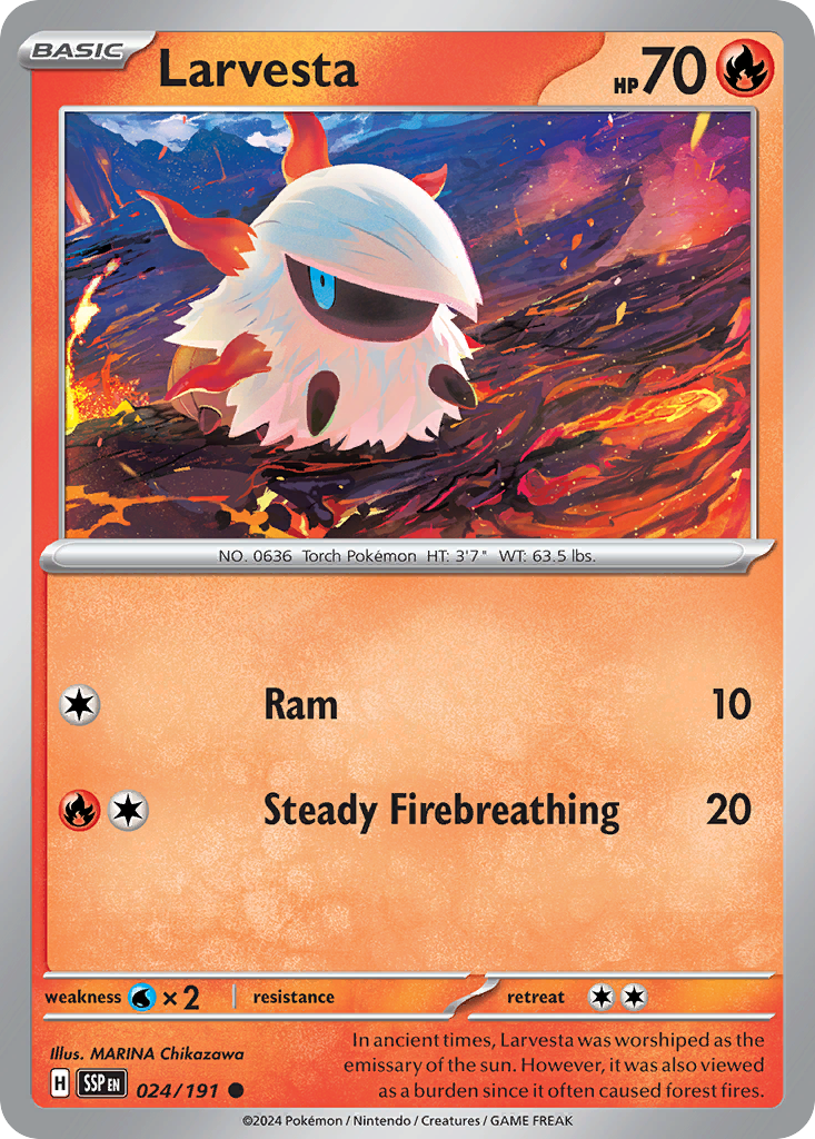 Larvesta - Surging Sparks - Near Mint