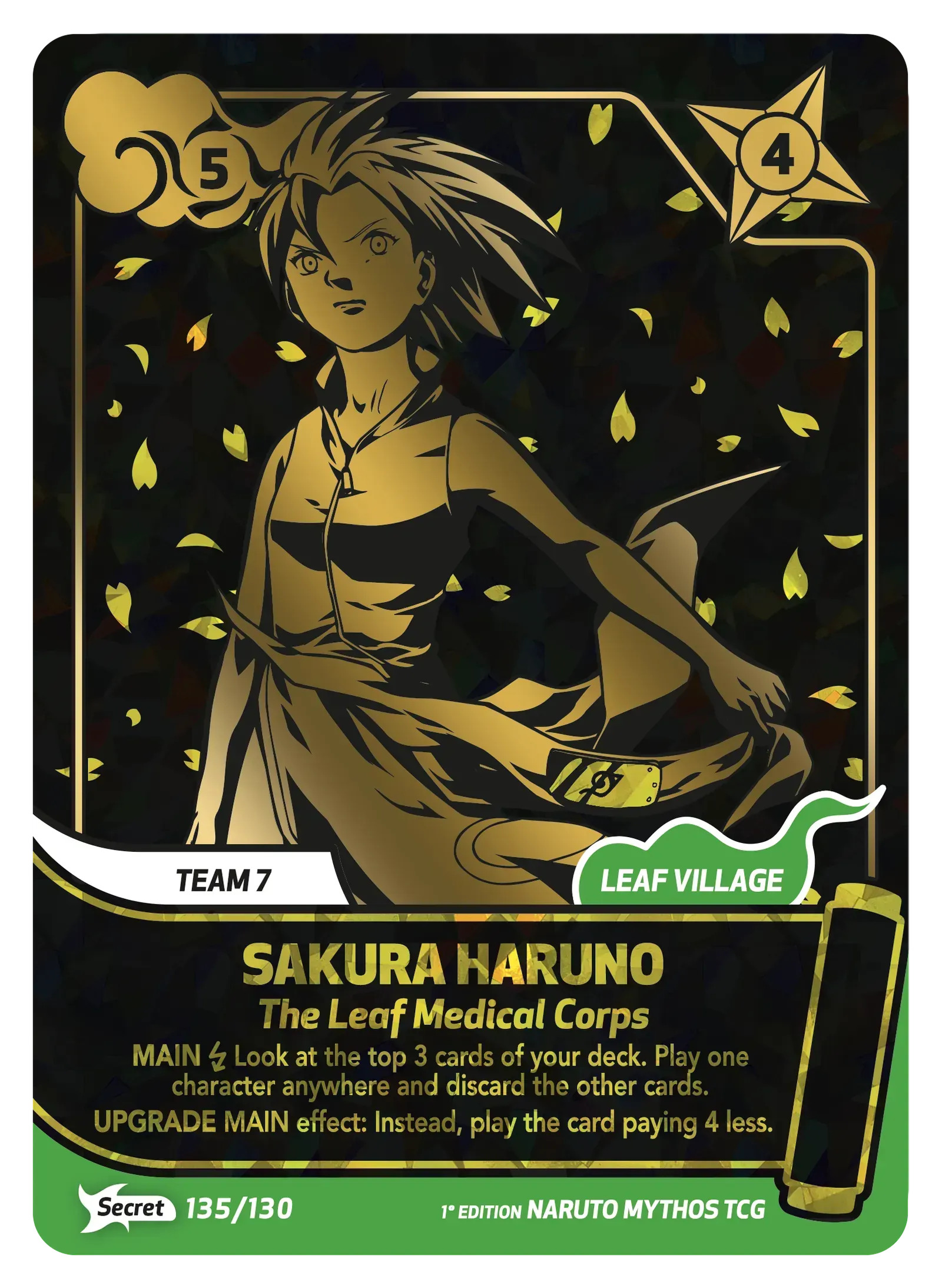 Sakura Haruno — The Leaf Medical Corps - Konoha Shido - Casi nuevo