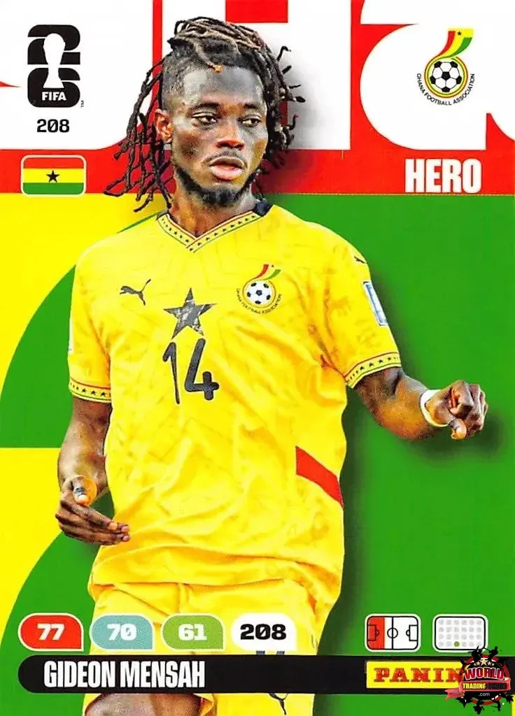 Gideon Mensah - Panini Adrenalyn XL FIFA World Cup 2026 - Near Mint
