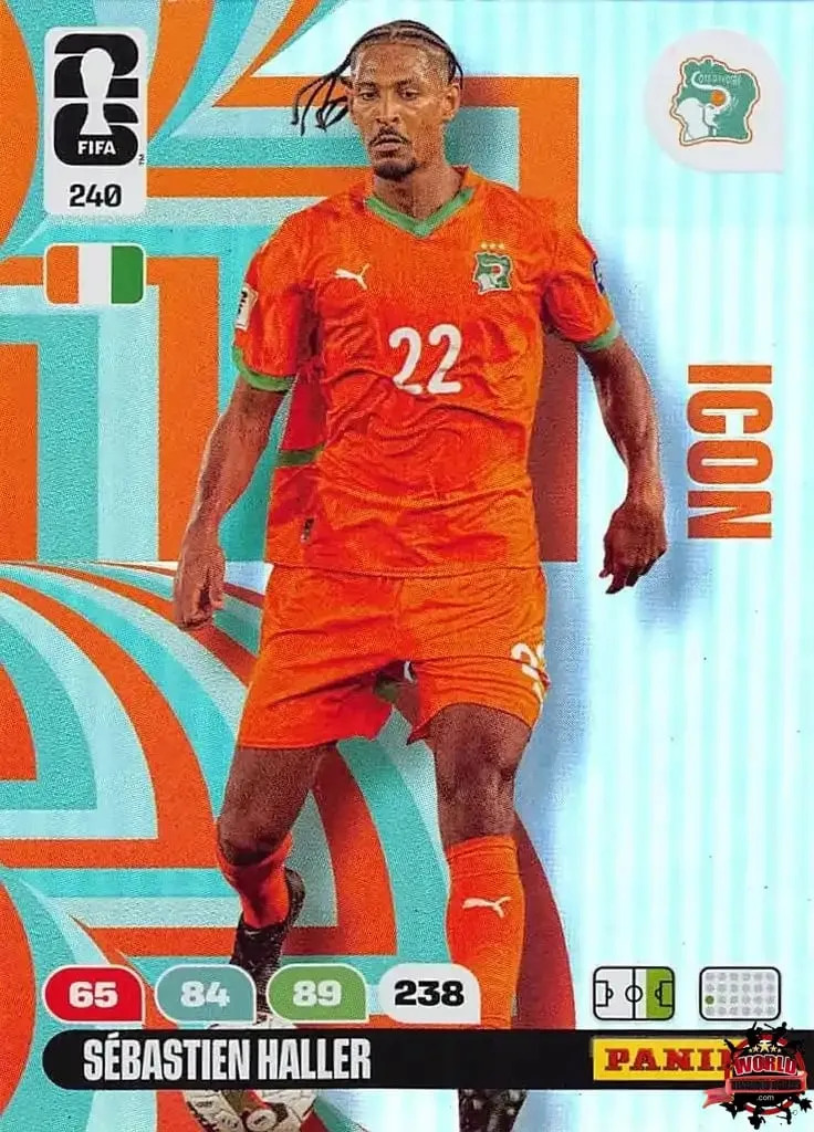 Sebastien Haller - Panini Adrenalyn XL FIFA World Cup 2026 - Near Mint