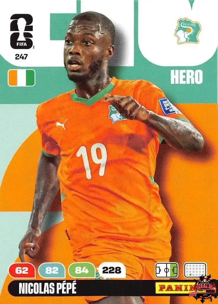 Nicolas Pepe - Panini Adrenalyn XL FIFA World Cup 2026 - Near Mint