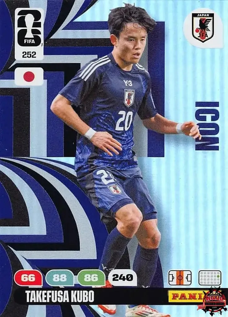 Takefusa Kubo - Panini Adrenalyn XL FIFA World Cup 2026 - Near Mint