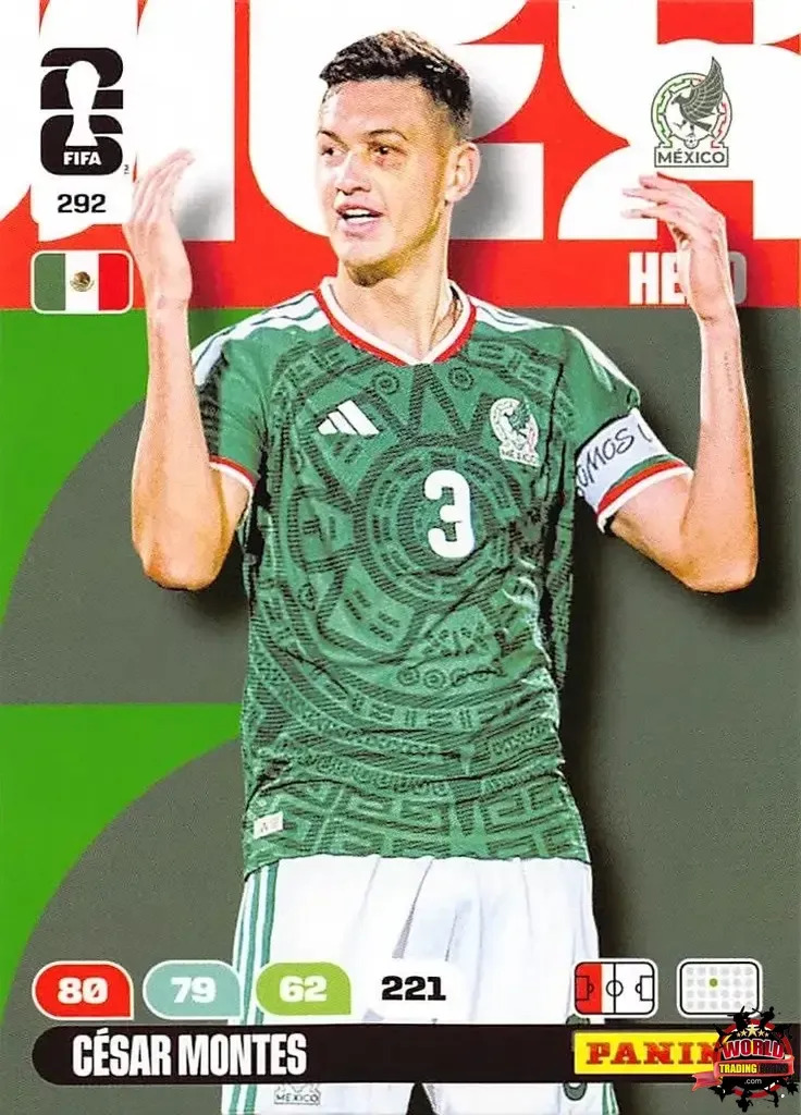 César Montes - Panini Adrenalyn XL FIFA World Cup 2026 - Near Mint
