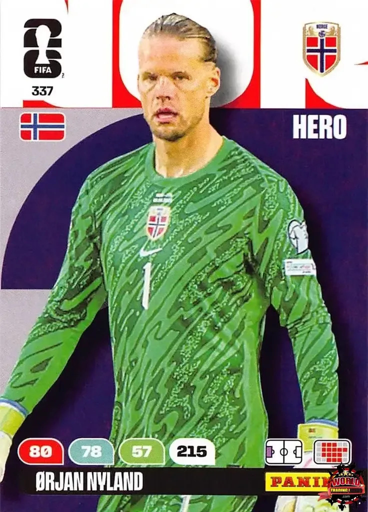 Orjan Nyland - Panini Adrenalyn XL FIFA World Cup 2026 - Near Mint