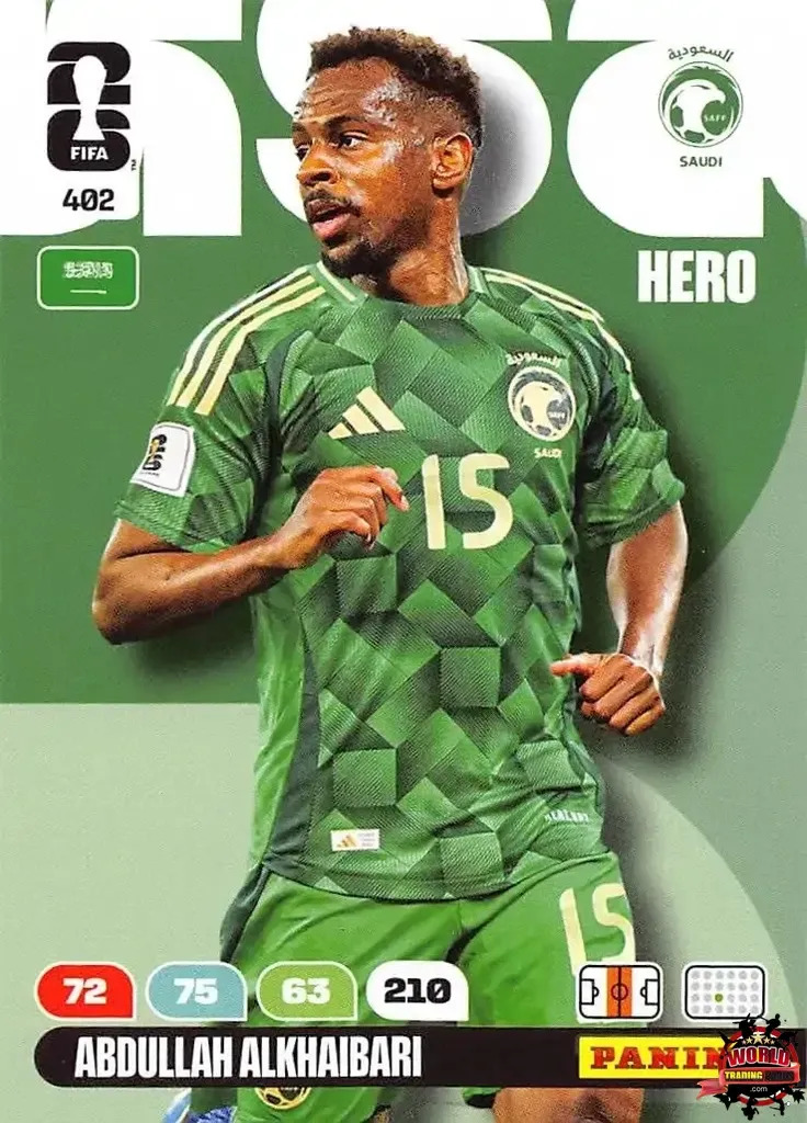 Abdullah Alkhaibari - Panini Adrenalyn XL FIFA World Cup 2026 - Near Mint