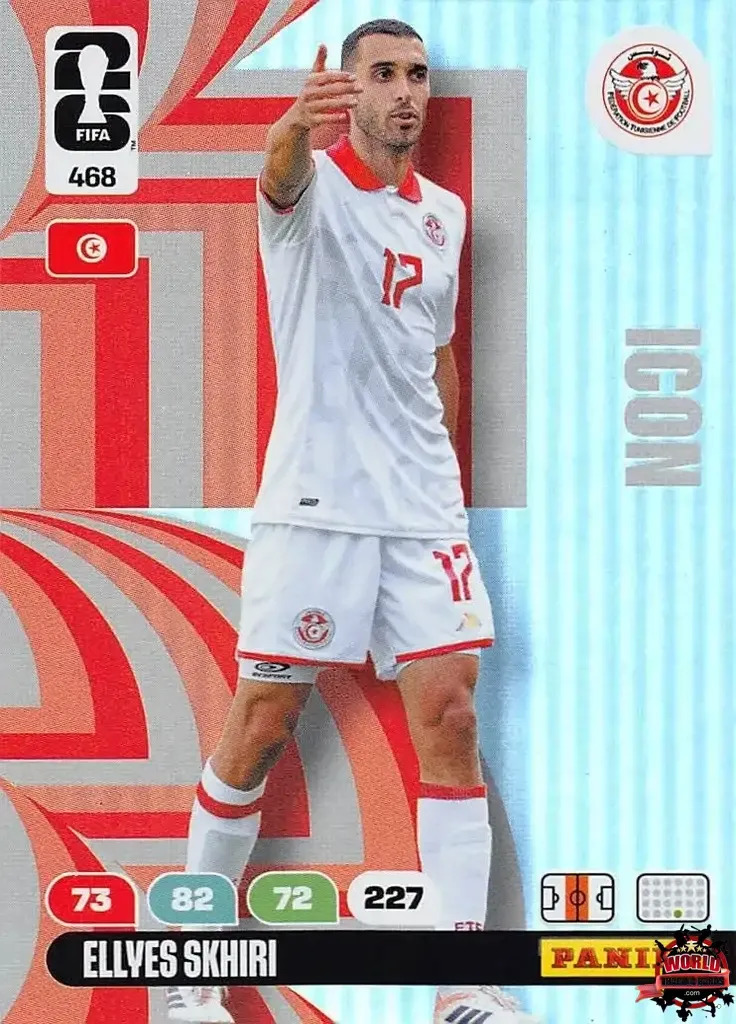 Ellyes Skhiri - Panini Adrenalyn XL FIFA World Cup 2026 - Near Mint