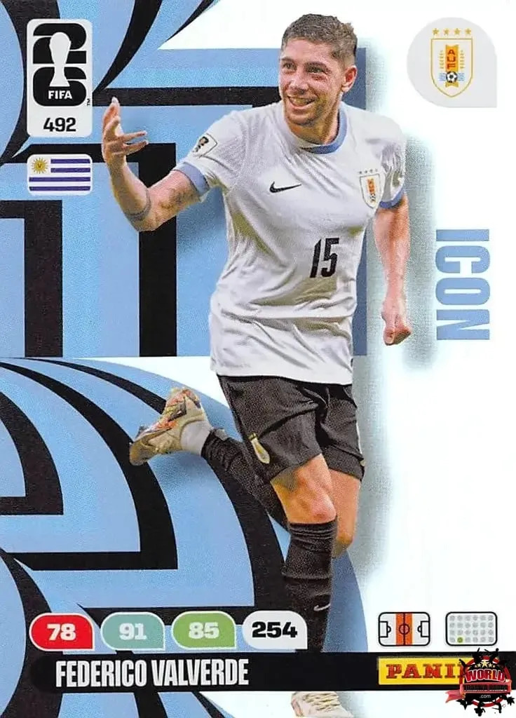 Federico Valverde - Panini Adrenalyn XL FIFA World Cup 2026 - Near Mint