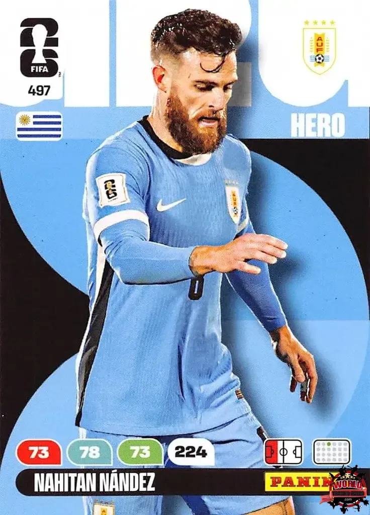 Nahitan Nández - Panini Adrenalyn XL FIFA World Cup 2026 - Near Mint