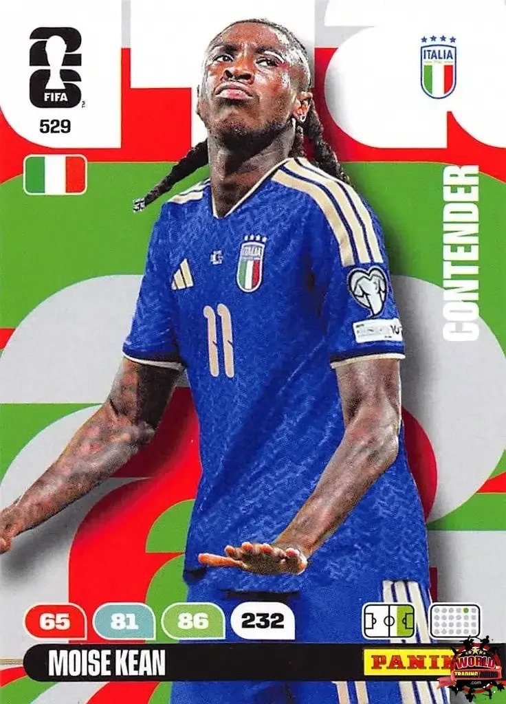 Moises Kean - Panini Adrenalyn XL FIFA World Cup 2026 - Near Mint