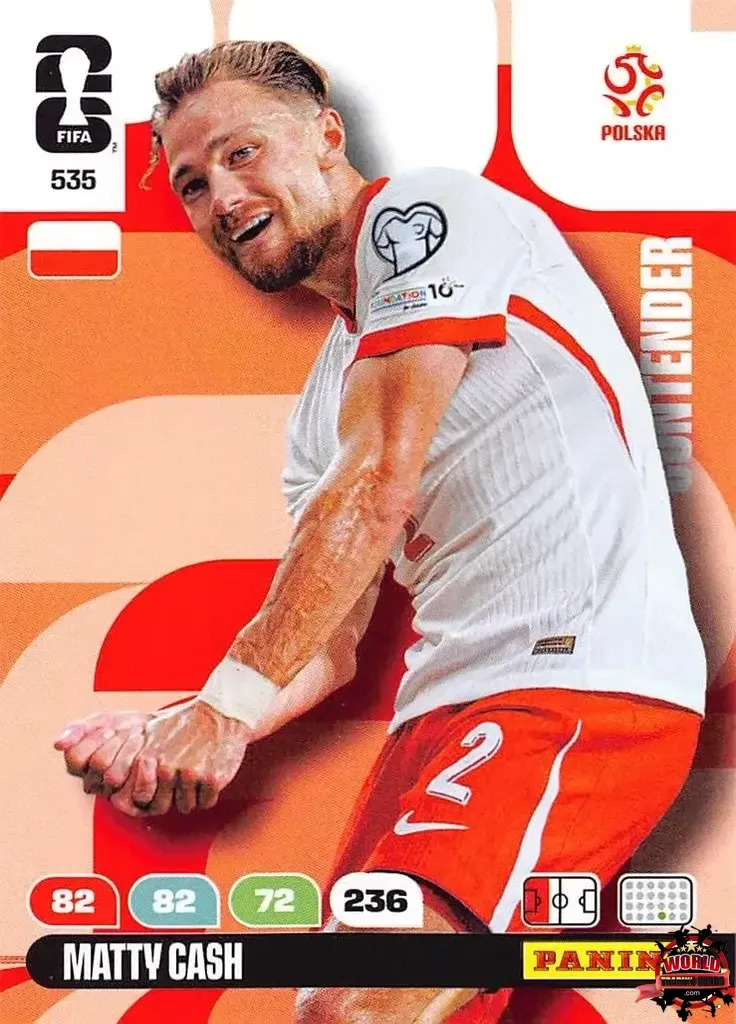 Matty Cash - Panini Adrenalyn XL FIFA World Cup 2026 - Near Mint