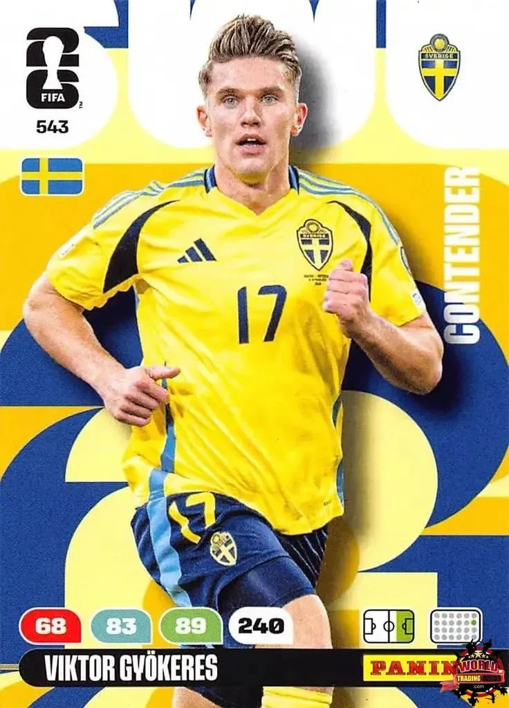 Viktor Gyokeres - Panini Adrenalyn XL FIFA World Cup 2026 - Near Mint