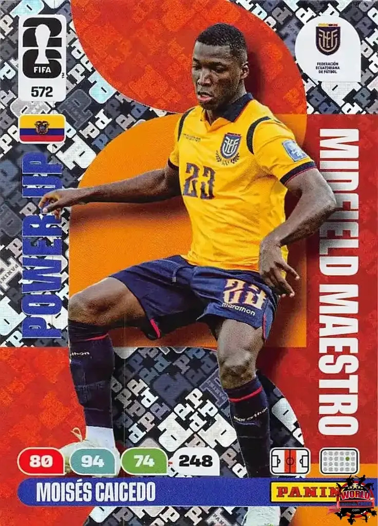 Moises Caicedo - Panini Adrenalyn XL FIFA World Cup 2026 - Near Mint