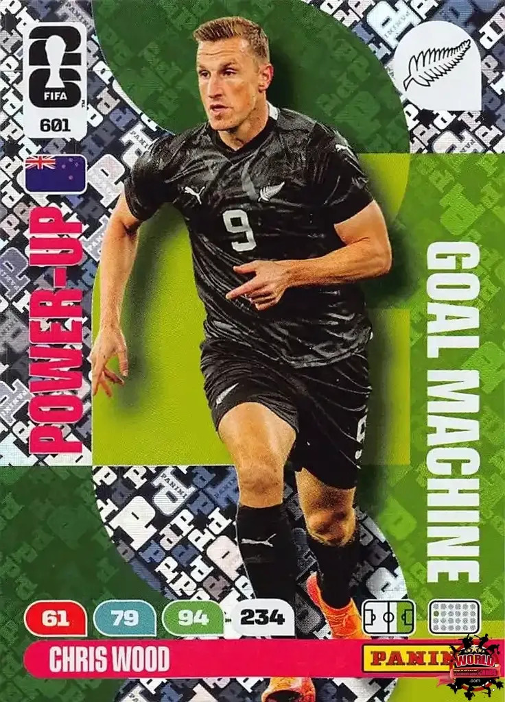 Chris Wood - Panini Adrenalyn XL FIFA World Cup 2026 - Near Mint