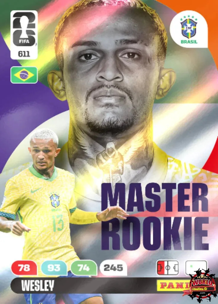 Wesley - Panini Adrenalyn XL FIFA World Cup 2026 - Near Mint